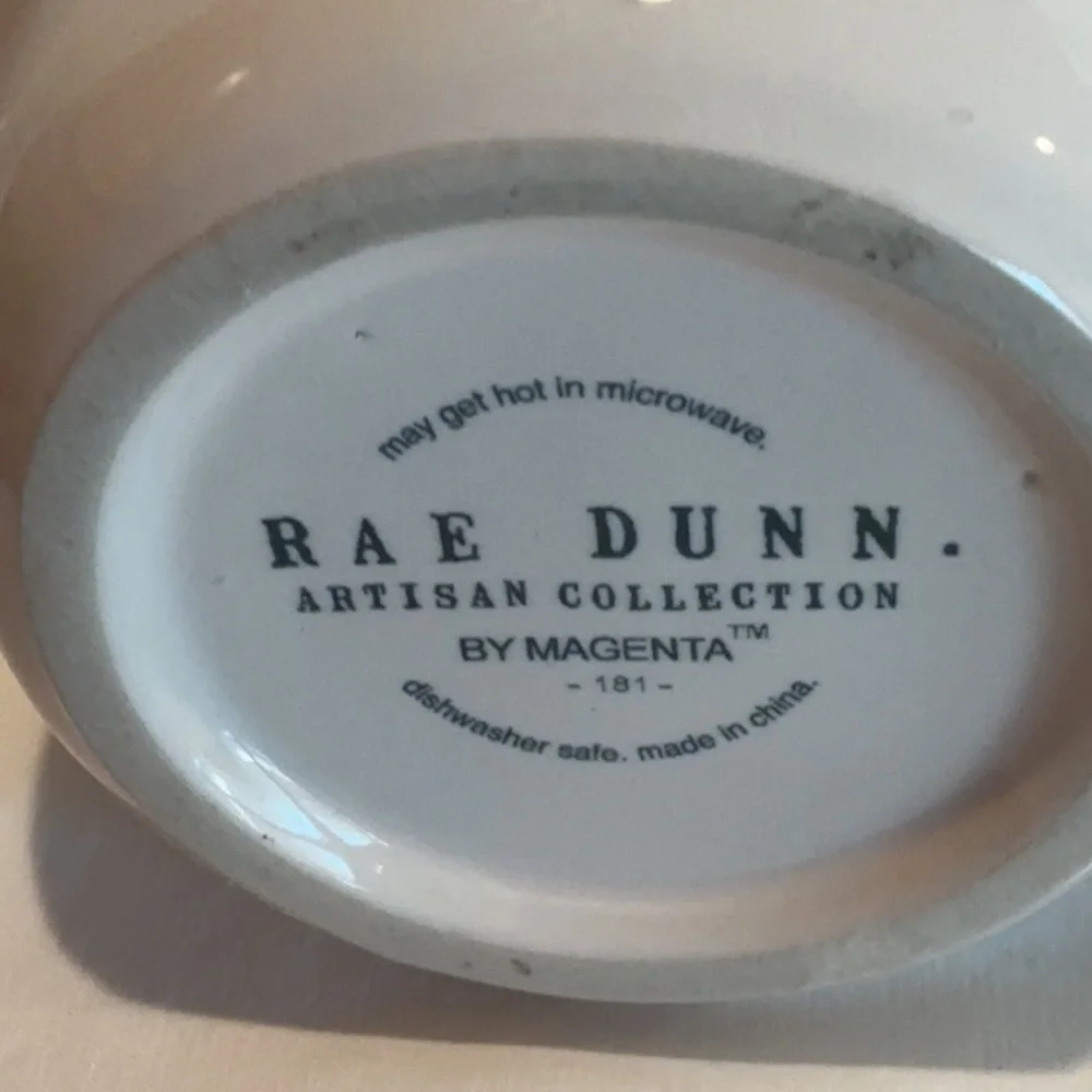 EUC - Rae Dunn Jam & Jelly Jar Set